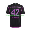Fußballtrikots Bayern München Jamal Musiala 42 2023-2024 Kurzarm Auswärts-trikot kaufen